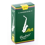 Vandoren Java Alto Saxophone Reeds 3.5 Box of 10