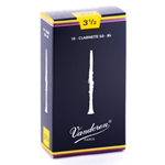 Vandoren Traditional Clarinet Reeds 3.5 Box of 10