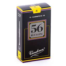 Vandoren 56 Rue Lepic Clarinet Reeds 4 Box of 10
