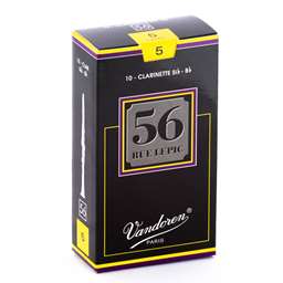 Vandoren 56 Rue Lepic Clarinet Reeds 5 Box of 10