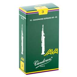 Vandoren Java Soprano Saxophone Reeds 3 Box of 10