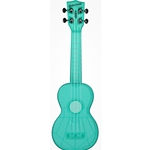 Waterman Soprano Ukulele Fluorescent Blue Raspberry