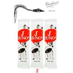 Juno Tenor Saxophone Reeds 2 Pack of 3