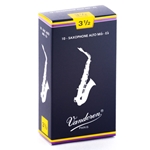 Vandoren Traditional Alto Saxophone Reeds 3.5 Box of 10
