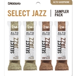 D'Addario Select Jazz Sampler 4-Pack Alto Sax 2 Strength