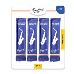 VA4AS25I Saied Reed Club - Vandoren Alto Sax #2.5 Initial Reed Subscription Pack