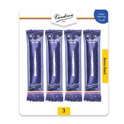 VA4CL3I Saied Reed Club - Vandoren Bb Clarinet #3 Initial Reed Subscription Pack