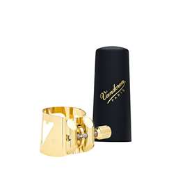 Vandoren LC07P Optimum Alto Saxophone Ligature and Cap Set Golden