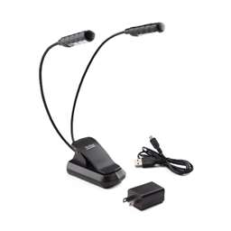 On-Stage LED2224 Dual USB-Rechargeable Sheet Music Light