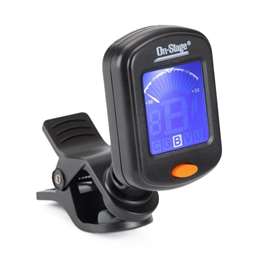 On-Stage GTA3000 Clip-On Tuner for Guitar, Bass, Ukulele & Violin