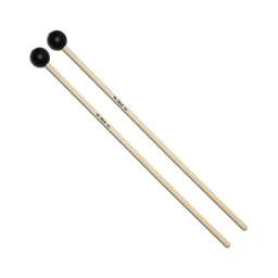 Vic Firth M5 - American Custom Keyboard - Medium, Black Rubber Mallets