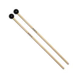 Vic Firth M6 - American Custom Keyboard - Hard, Black Phenolic, 1" Mallets