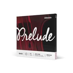 D'Addario J610 3/4 Prelude Bass String Set Medium Tension