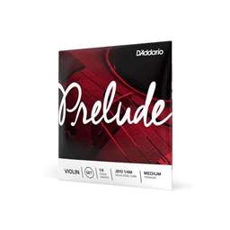 D'Addario J810 1/4 Prelude Violin String Set Medium Tension