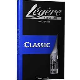 Legere Classic Bb Clarinet Reed 3.5 Pack of 1