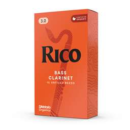 Rico Bass Clarinet Reeds 3 Box of 10