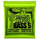Ernie Ball Regular Slinky 5-String Nickel Wound Electric Bass Strings - 45-130 Gauge