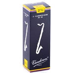 Vandoren Traditional Bass Clarinet Reeds 2.5 Box of 5