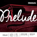 Prelude Cello String Set 3/4 Medium Tension