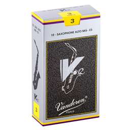 Vandoren V12 Alto Saxophone Reeds 3 Box of 10