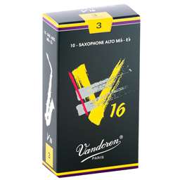 Vandoren V16 Alto Saxophone Reeds 3 Box of 10