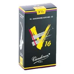 Vandoren V16 Alto Saxophone Reeds 3.5 Box of 10