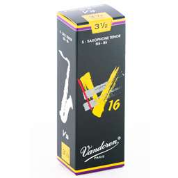 Vandoren V16 Tenor Saxophone Reeds 3.5 Box of 5