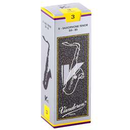 Vandoren V12 Tenor Saxophone Reeds 3 Box of 5