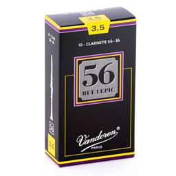 Vandoren 56 Rue Lepic Clarinet Reeds 3.5 Box of 10