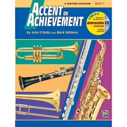 Accent On Achievement Book 1 Baritone Saxophone