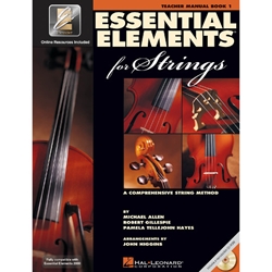 Essential Elements for Strings Book 1 Teacher's Manual