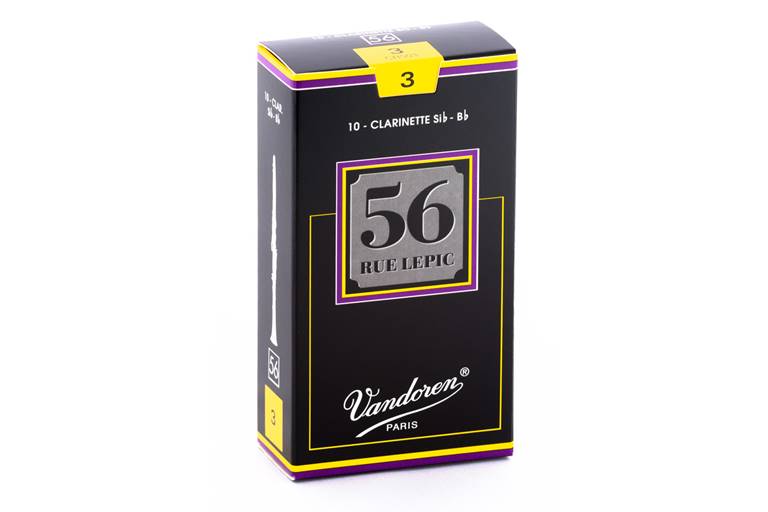 Vandoren 56 Rue Lepic Clarinet Reeds 3 Box of 10