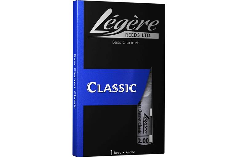 Legere Classic Bass Clarinet Reed 3 Pack of 1