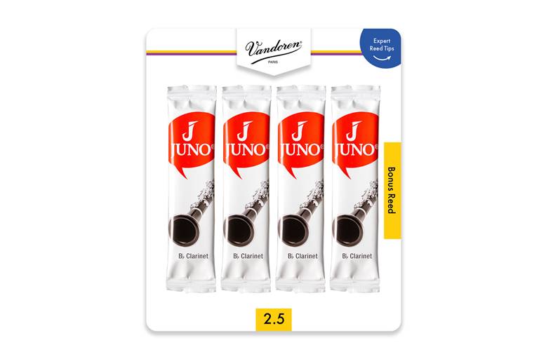 JN4CL25M Saied Reed Club - Juno Bb Clarinet #2.5 Monthly Reed Subscription