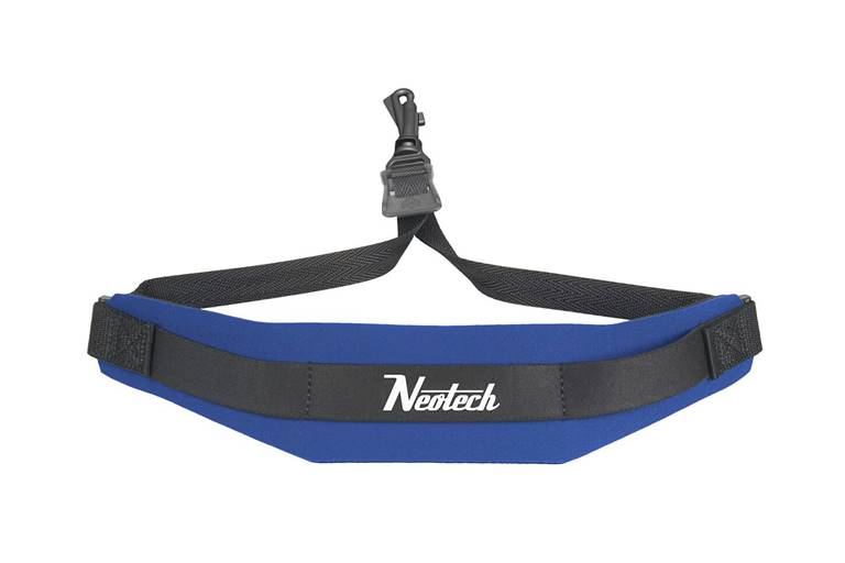 Neotech Regular Blue Saxophone Strap with Swivel Hook