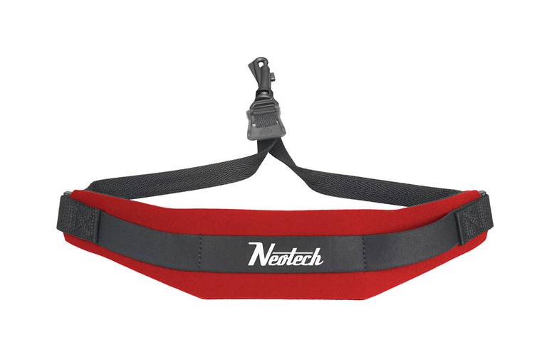 Neotech Regular Red Saxophone Strap with Swivel Hook