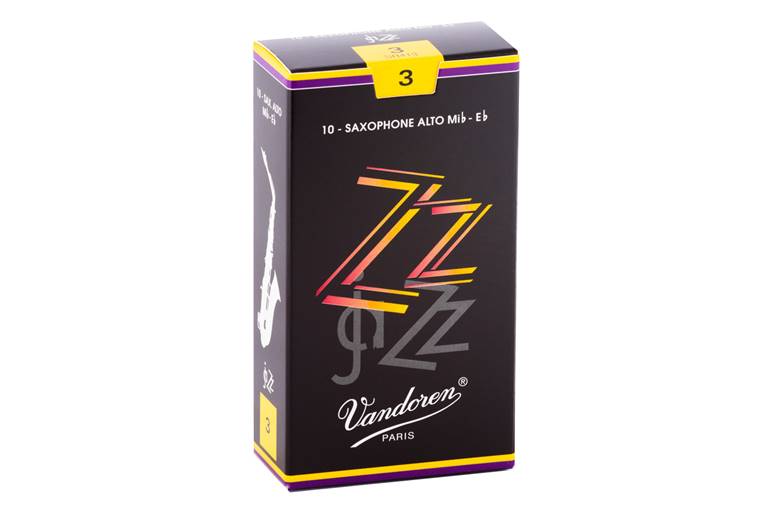Vandoren ZZ Alto Saxophone Reeds 3 Box of 10