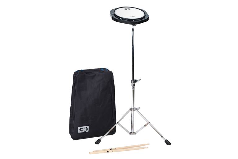 CB Percussion 3650 Practice Pad Kit with 8" Pad, Stand, Sticks, & Bag