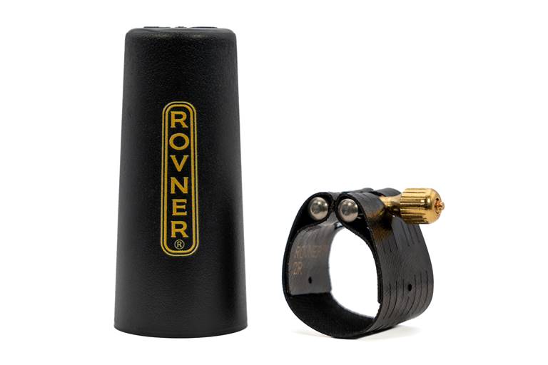 Rovner 2R Dark Tenor Saxophone Ligature with Cap