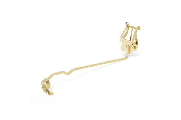 Yamaha YAC 1505G Small Shank Trombone Lyre, Gold Lacquer