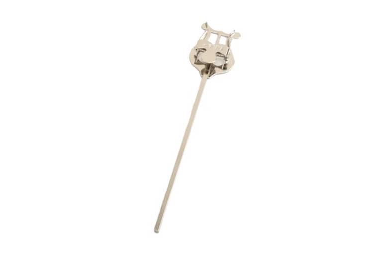 Yamaha YAC 1510N Straight Lyre for Tubas, Baritones or Horns; Nickel Plated