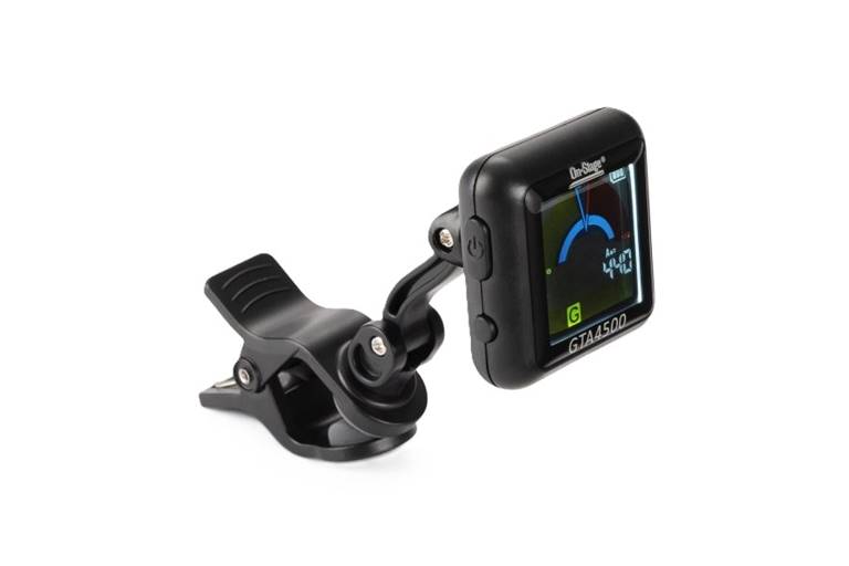 On-Stage GTA4500 Rechargeable Clip-On Tuner for Guitar, Bass, Ukulele, & Violin