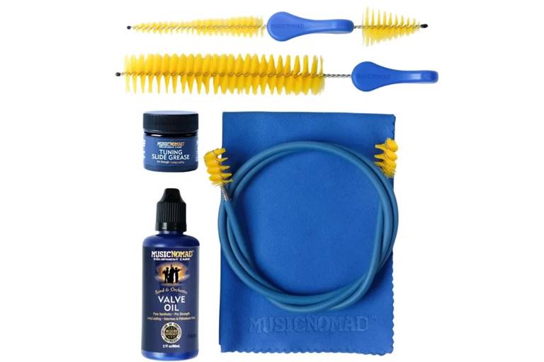 MusicNomad Premium Trumpet Cleaning & Care Kit