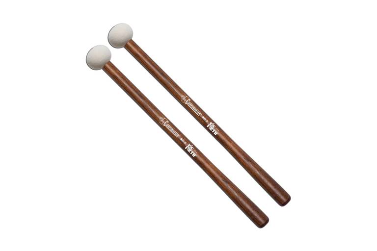 Vic Firth MB1H - Corpsmaster Marching Bass - Small Head, Hard Mallets