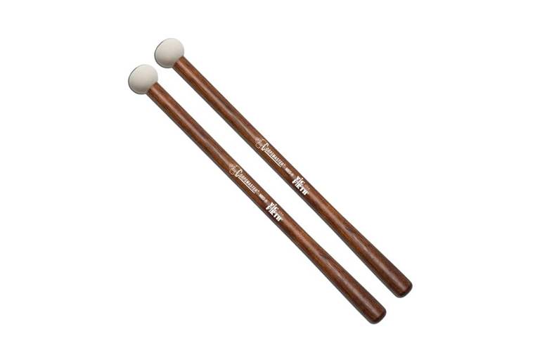 Vic Firth MB0H - Corpsmaster Marching Bass - Extra Small Head, Hard Mallets