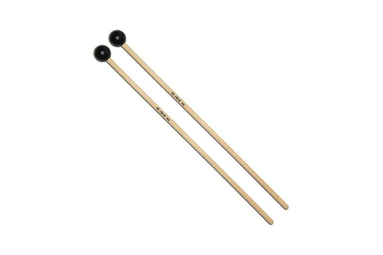 Vic Firth M6 - American Custom Keyboard - Hard, Black Phenolic, 1" Mallets