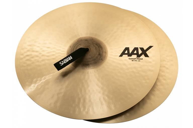 Sabian 18" AAX Concert Band Crash Cymbal Pair