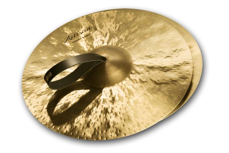 Sabian 16” Artisan Traditional Symphonic Medium Light Crash Cymbal Pair