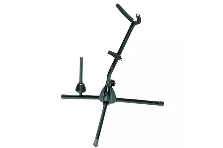On-StageAlto/Tenor Saxophone Stand with Flute Peg