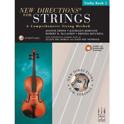 New Directions For Strings Book 1 Violin Book/CD